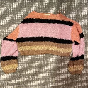 NWOT Urban Outfitters Cropped knit sweater